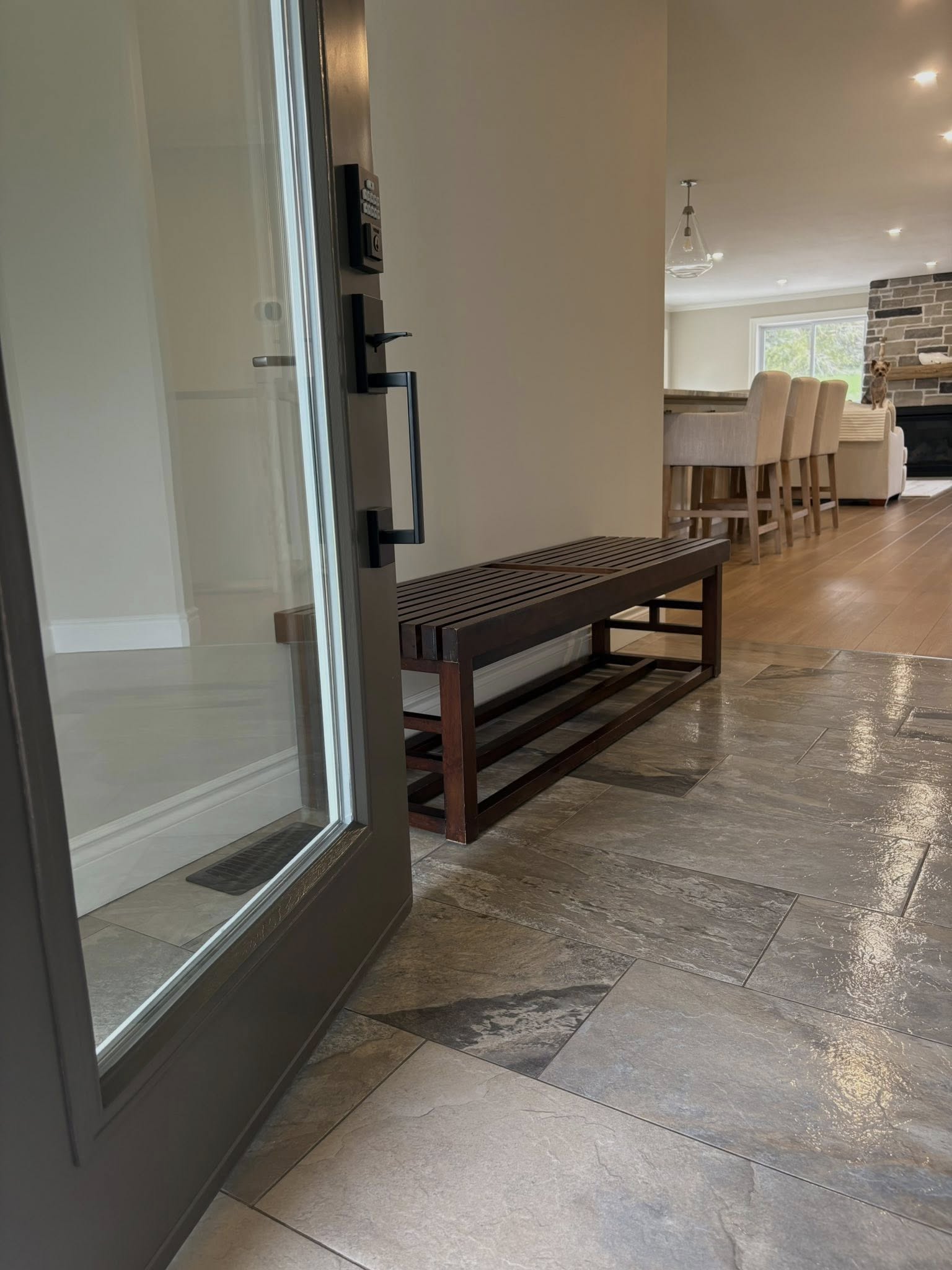 Marble hallway