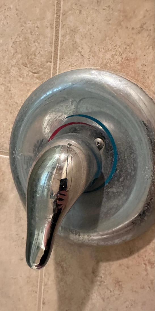 Moen faucet before