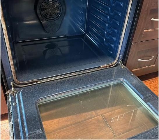Oven after